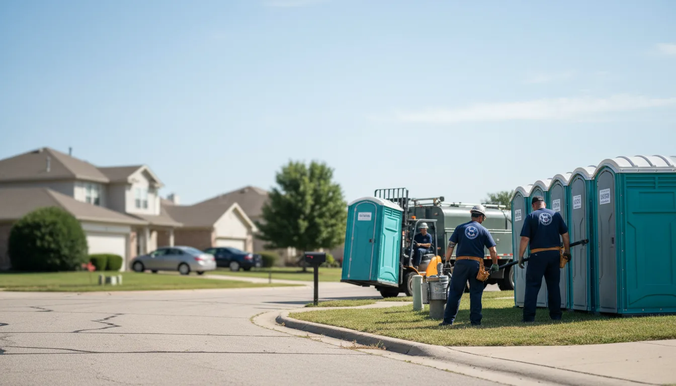 Porta Potty Rental in Great Lakes, IL near me